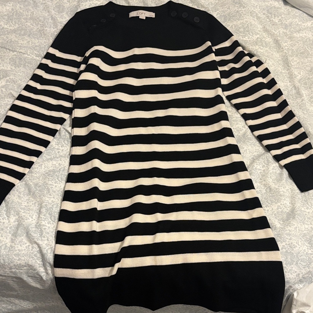 Like new Striped sweater dress